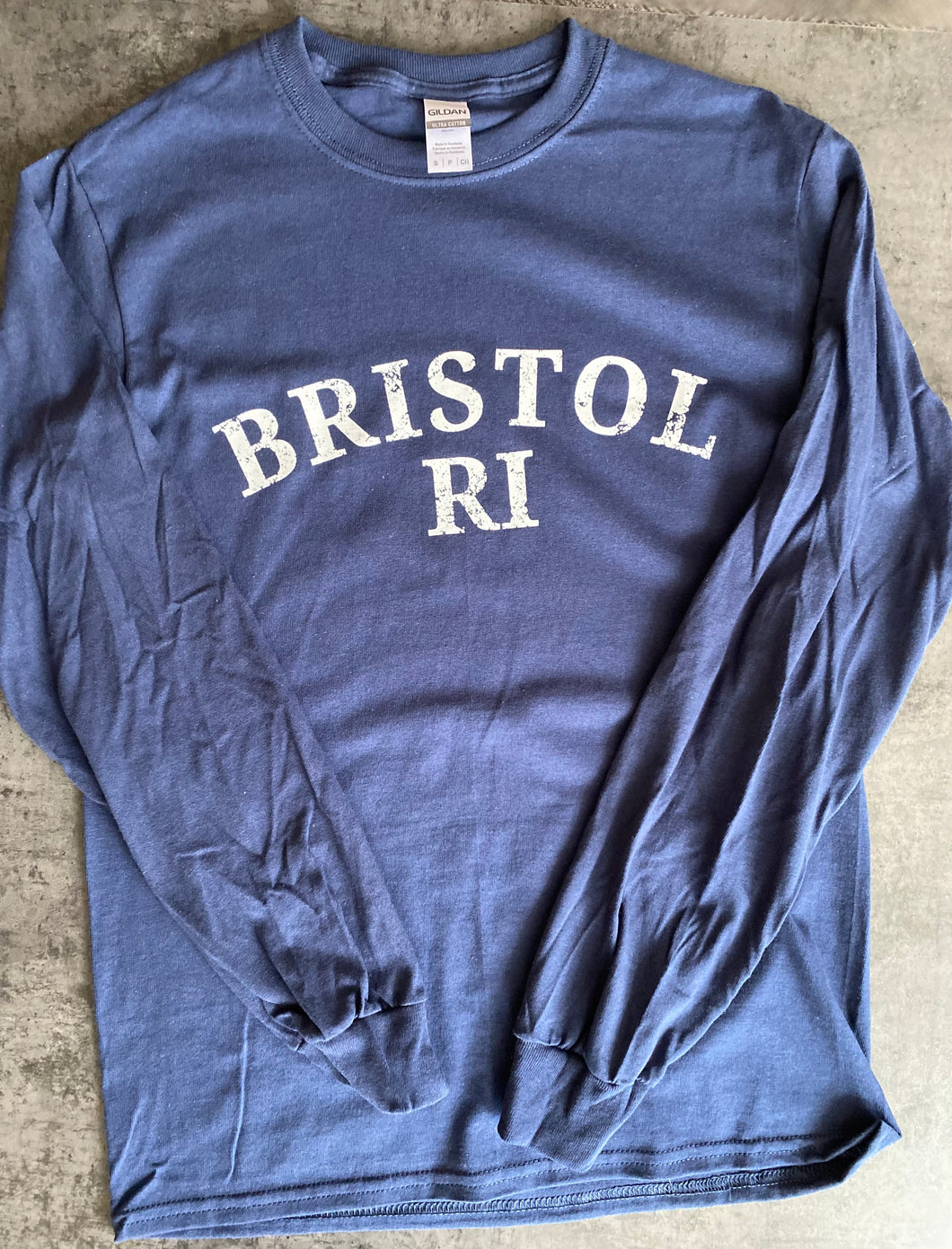 Bristol Navy Long Sleeve Shirt